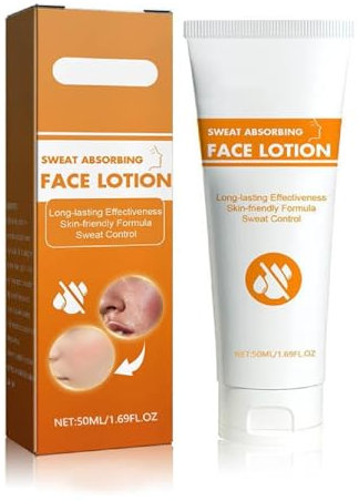 Anti Transpirant Visage, Lotion anti-transpirante pour le visage, Carpe Anti Transpirant Visage, Creme Anti Transpirant Visage, lotion pour le visage absorbant la transpiration 50ml (1PC)