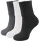 CLOSEMATE 3 Pares Calcetines Termicos Mujer Invierno sin Costuras Frio Extremo Calientes de Algodón Grueso Forro Grueso Negro Gris-Oscuro Beige