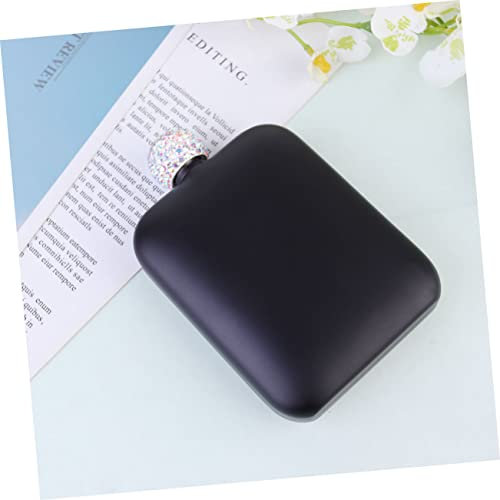 CRILSTYLEO Travel Flask for Women Mini Wine Pot Stainless Steel Flask Compact Size
