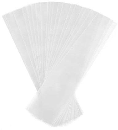 20 Stück Transparente Fernbedienung Schutzhülle,8 x 25cm Streifen Hülle Gegen Schmutz Staub,PE Wasserfest Plastiktüte Cellophantüte,für Fernbedienung Hülle Fernbedienung für Ideal Hotels