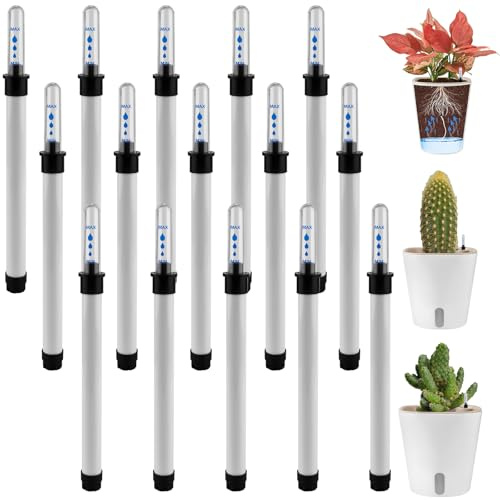 Lot de 15 indicateurs de niveau d'eau : 18 cm - Indicateur de niveau d'eau - Indicateur de niveau d'eau pour plantes - Indicateur de niveau d'eau - Plantes hydroculturelles pour pots de fleurs en pot
