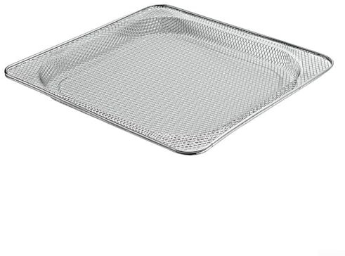 Accessori per friggitrice ad aria cestello in acciaio inossidabile per forno SP101 promuove una cottura uniforme e una consistenza croccante