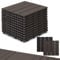 Randaco WPC Terrassenfliesen, 66er Set für 6m² 30x30cm WPC Fliesen Balkonfliesen Terrasse mit Drainage und Klicksystem, Leicht zu verlegen, Wasserfest und Rutschfest, Coffee