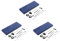 Pyugxab Lot de 3 percussions neurologiques - Marteau réflexe - Avec roue à molette, marteau Babinski, marteau à buck et kit de diagnostic