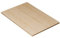 KESSLER PRO Spanplatte 25mm 90x60cm - Tischplatte für Möbelbau DIY - für Küche, Garage oder Werkstatt mit Verstärkten ABS-Kanten, Ahorn
