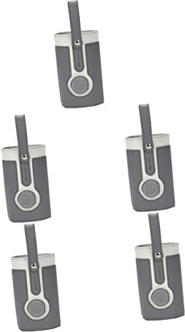 ibasenice 5 Pièces Chauffe-biberon de Voyage pour Le Lait Maternel Chauffe-biberon USB pour Le Voyage Bouteille Chauffe-Lait Portable Chauffe-biberon de Voiture pour Le Voyage Faux Cuir