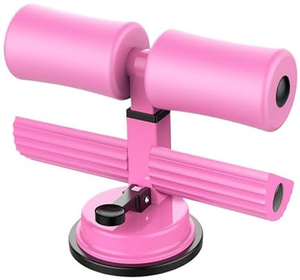 Einstellbares Bauch-Crunch-Fitnessgerät für Zuhause, rutschfester Saugnapf, Sit-Up-Hilfsgerät, tragbares Core-Workout-Werkzeug für Damen/Herren (B)