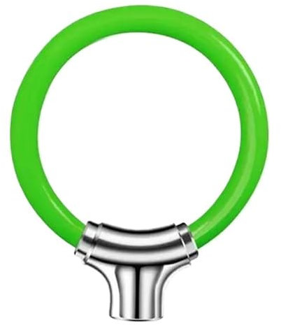 Fahrradschlösser, robust, Fahrradkette, Fahrradschloss, Codes für Fahrrad, Motorrad, Tür, Tor, Zaun (grün, normal)
