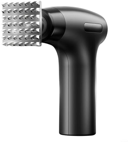 SMZhomeone Elektrischer Fleischklopfer mit robustem Motor 304 Edelstahl Küchenhelfer für verschiedene Fleischsorten für Geburtstage, Hochzeiten oder Feiertage