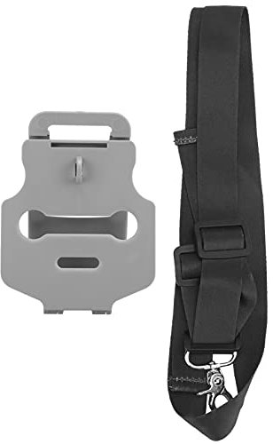 EVTSCAN Halshalterung Lanyard Verstellbares Hakengurt für Air 2/Luft 2S/Mini 2 Doppelhänge -Schnalle -Halterung Accessoires (Dark Gray)