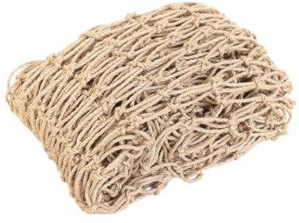 F Fityle Jute Climbing Net Hanf Seil rustikal DIY Basteln, Breite 1m