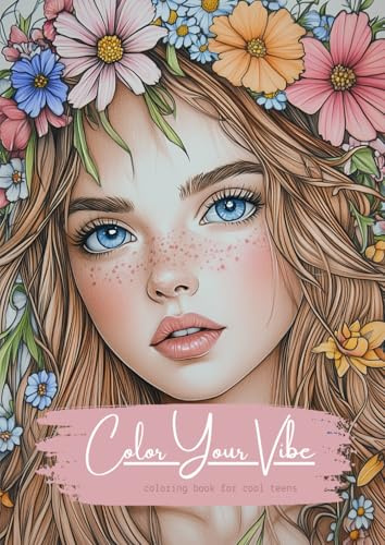 Coloring book for teenagers and young adults – a break for the senses: Discover 39 enchanting designs for creativity, fun, and relaxation!