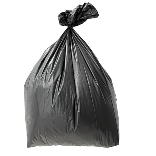 Jantex Robuste Müllsäcke, schwarz, 120 l, Box 100 Stück