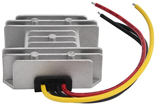 DC 12V / 24V Tension Réducteur Regulator Power Transformateur Convertisseur Motors Voitures Imperméables IP68 (5V 3A)