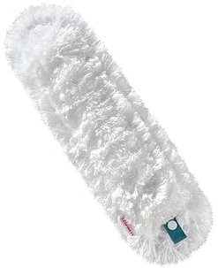Leifheit SUPERDUSTER XL dust cover, washable duster cover made of microfibre, sustainable dust mop cover, wash don't trash