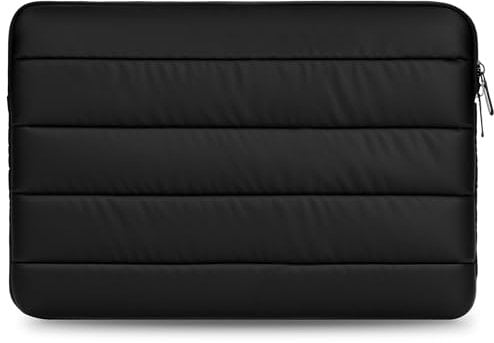 Geekria Custodia protettiva a 360° per laptop Microsoft Surface (2024) Copilot + PC, Lenovo ThinkPad X1 Carbon Gen 13 da 14, borsa imbottita morbida trapuntata (nero)