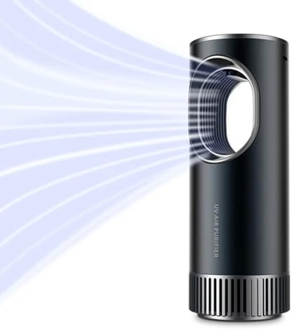 Koolenry UVC Air Purifier Negative Ions Ozonizer Portable Air Disinfectant Car Interior Cleaner Deodorant for Cars