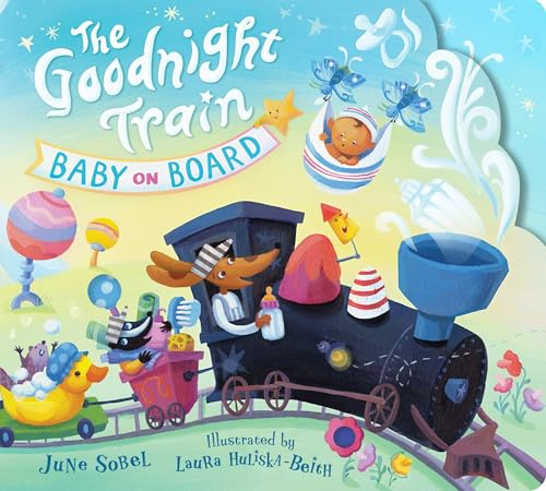 The Goodnight Train Baby on Board: A Soothing Bedtime Book for Kids (Ages 1-4)―A Perfect Baby Shower Gift