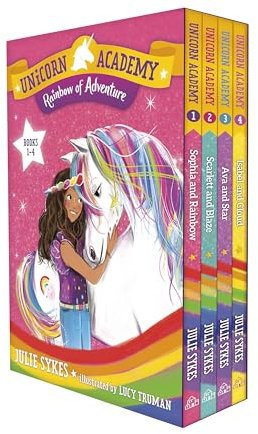 Unicorn Academy: Rainbow of Adventure Boxed Set (Books 1-4)