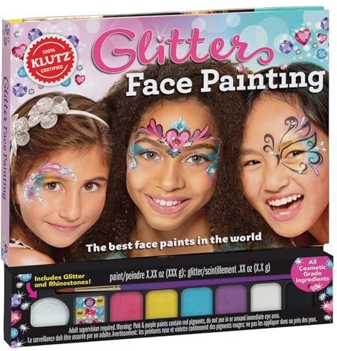 KLUTZ Glitter Face Painting Toy Medium