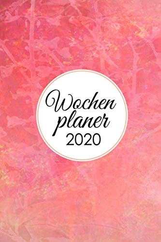 Wochenplaner 2020 - Wochen- und Monatsplaner - 1 Woche auf 2 Seiten - 15x22 cm - Bürobedarf 2020