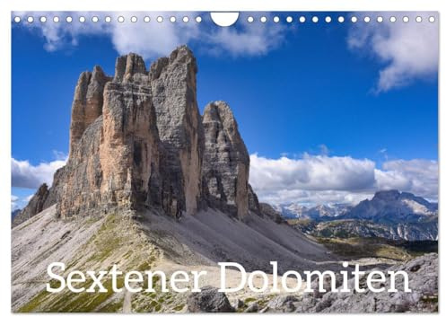 Sextener Dolomiten (Wandkalender 2026 DIN A4 quer), CALVENDO Monatskalender: Grandiose Welt der Sextener Dolomiten (CALVENDO Orte)
