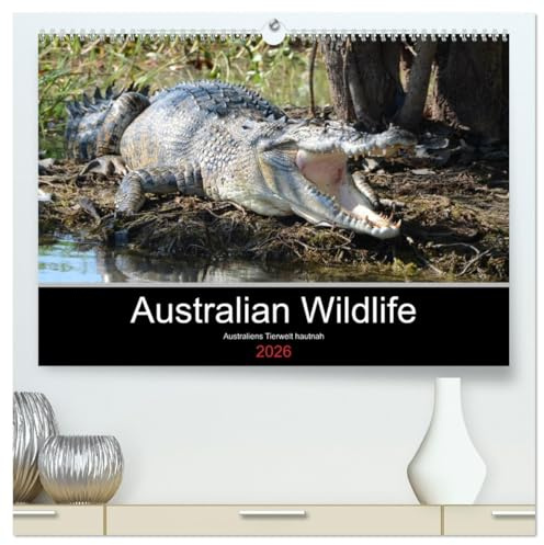 Australian Wildlife (hochwertiger Premium Wandkalender 2026 DIN A2 quer), Kunstdruck in Hochglanz: Australiens Tierwelt hautnah erleben. (CALVENDO Tiere)
