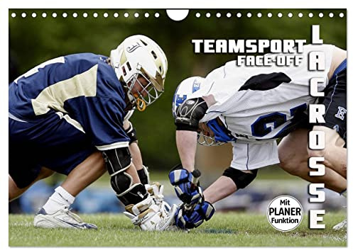 Teamsport Lacrosse - Face-off (Wandkalender 2026 DIN A4 quer), CALVENDO Monatskalender: Packende Spielszenen aus der Welt des Lacrosse (CALVENDO Sport)