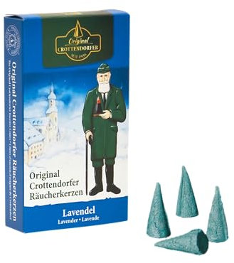 Crottendorfer Räucherkerzen - Lavendel, 24 Stück