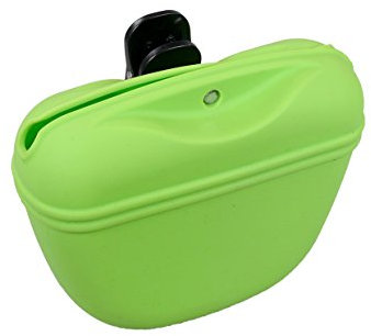 Rosewood Pochette à Friandises en Silicone pour Chiens Verte