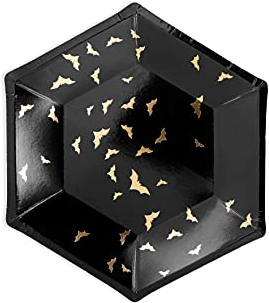 Platos de cartón para Fiestas Trick or Treat 6 Stk Party Fiesta Plato Halloween