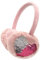Mädchen Ohrenschützer Pailletten Kinder Winter Warme Ohrenschützer in Plüsch und Flip Pailletten Design Rosa verstellbare Ohrenschützer für Mädchen Süße Flauschige Ohrwärmer, Herz Pailletten, S