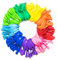 Dusico® Balloons Rainbow Set (100 Pack) 12 Inches, Assorted Bright Colors, Made With Strong Multicolored Latex, For Helium Or Air Use. Kids Birthday Party Decoration Accessory