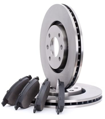 RIDEX 3405B0050 Bremsenset Vorne Belüftet 283mm - Bremsen Set mit Bremsscheiben und Bremsbeläge Satz