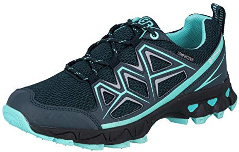 Brütting Damen Power Trekking-& Wanderhalbschuhe, Marine Türkis, 43 EU