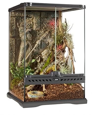 Exo Terra Exo Terra Terrario Azteca Mini-Tall, Claro, 30 x 30 x 45 cm, 6.8 kilogramos