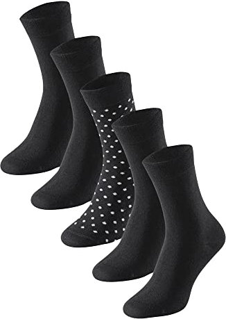 Schiesser Damen 5 PACK Socken Strümpfe Multipack - Stay Fresh, sortiert 1_173207, 39/42