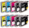 Supply Guy 10 Druckerpatronen kompatibel mit Brother LC-985 für DCP-J125 DCP-J140w DCP-J315w DCP-J515w MFC-J220 MFC-J265w MFC-J410 MFC-J410 Series MFC-J415w