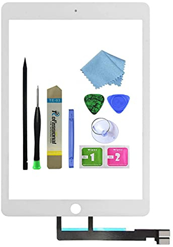 Zentop per Bianco iPad pro 9.7 Touch Screen Digitizer Vetro Assemblea di Ricambio Modle A1673 A1674 A1675 con Tool Repair Kit.