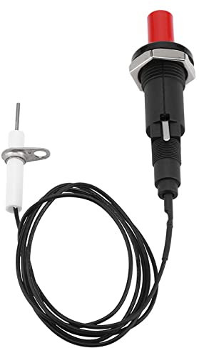 1 Out 2 Piezo Spark Ignition Kit Piezo Igniter Replacement BBQ Grill Push Button Igniter for Fireplace Stove Gas, Piezo Spark Igniter,