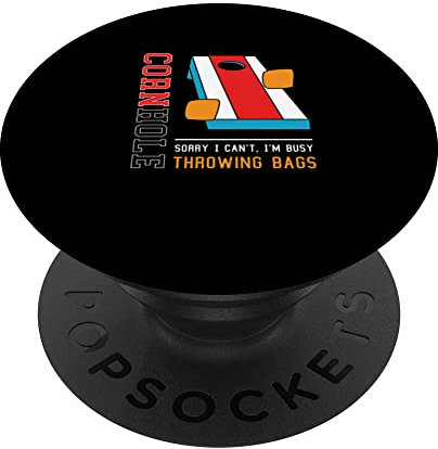 Besetztes Werfen von Taschen Cornhole Squad Hobby Sport PopSockets mit austauschbarem PopGrip