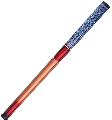 KIMISS GFK-Handglas, Teleskoprute, Süßwasserangelpeitschen mit Stahlstange, Tragbare Rute, Handguss, Harte Angelausrüstung (2,1 m) (3.6)