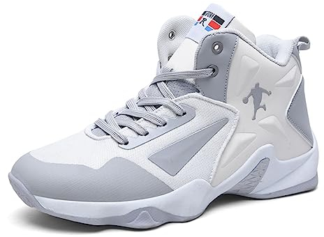 Ucilxi High Top Anti Rutsch Basketball Schuhe Leichte und Bequeme Sportschuhe