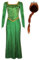Lixinya Mittelalter Cartoon Cosplay Kostüm Edle Prinzessin Kleid Set Kostüm Anime Party Bekleidung Halloween Karneval Outfits Damen XL