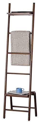Towel Rack, Solid Wood Bamboo Clothes Chair, Towel Ladder, Towel Chair, Drop-in Japanese Bathroom, Trapezoidal Towel Rack