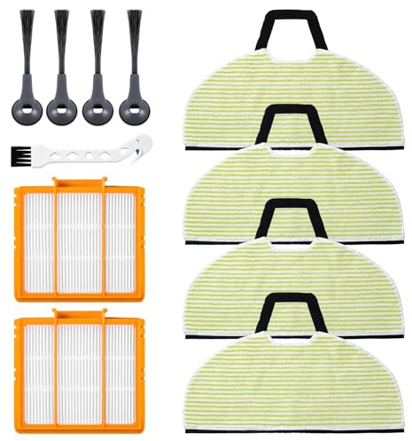 Penkineer Shark rv2610wa Replacement Parts Compatible with Shark RV2610WA Robot Vacuum Mop Pads Filter Brush Combo