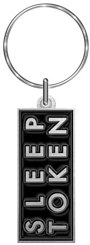 Rock Off officially licensed products Sleep Token Band Logo Schlüsselring Keychain One Size