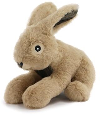 Ancol Heritage Tartan Rabbit Dog Toy - Interactive Cuddly Puppy Squeaking Playing - Fun Adventure Games Pet Accessory - 29cm