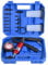 LXNEER 2 in 1 Hand Held Vacuum and Pressure Pump Tester Brake Fluid Bleeder Kit, One Man Hand Vacuum Pump Brake Bleeding Kit for Car Truck Motorcycle