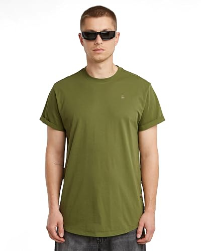 G-STAR Herren Lash T-Shirt, Grün (Mayfly D16396-B353-G985), XL